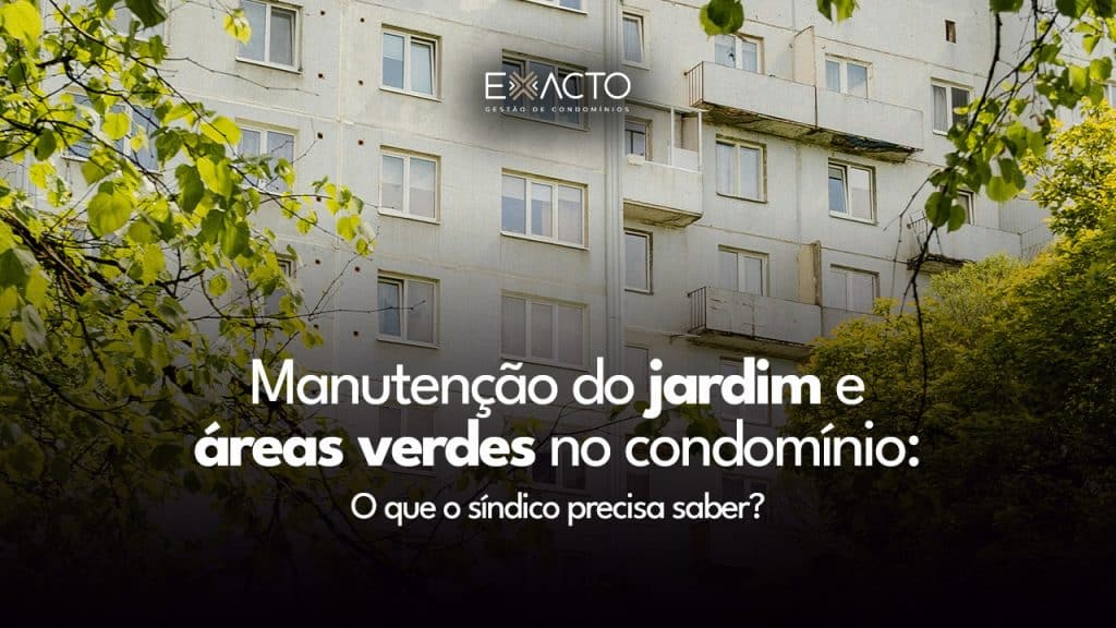 Manutenção de jardim em condomínio