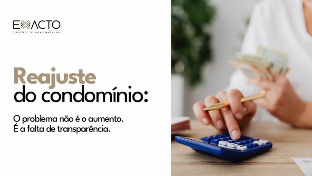 reajuste em condominio