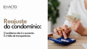 reajuste em condominio